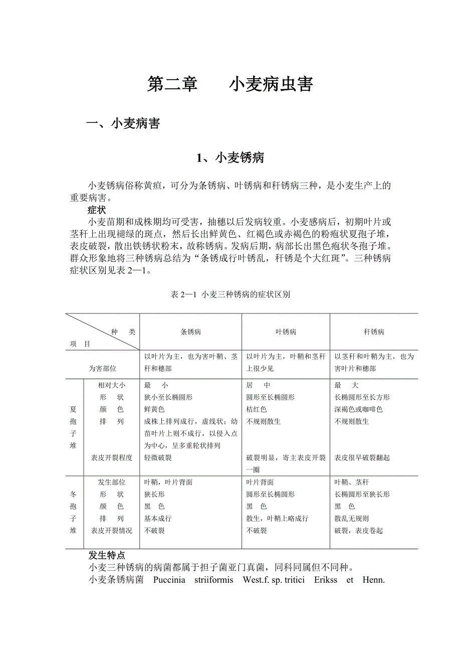 第二章小麦病虫害.doc_第1页