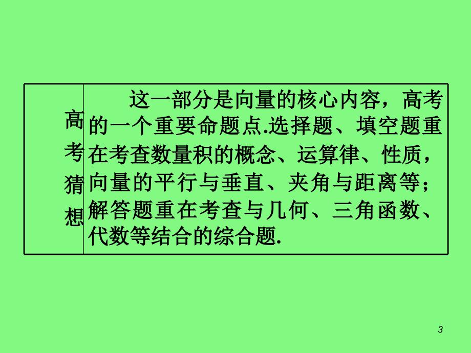 高考理科数学总复习(第1轮)广西专版课件：5.3向量的坐标运算(第1课时)_第3页