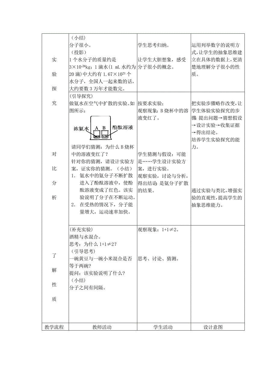 九年级化学上册教案——分子和原子.doc_第3页