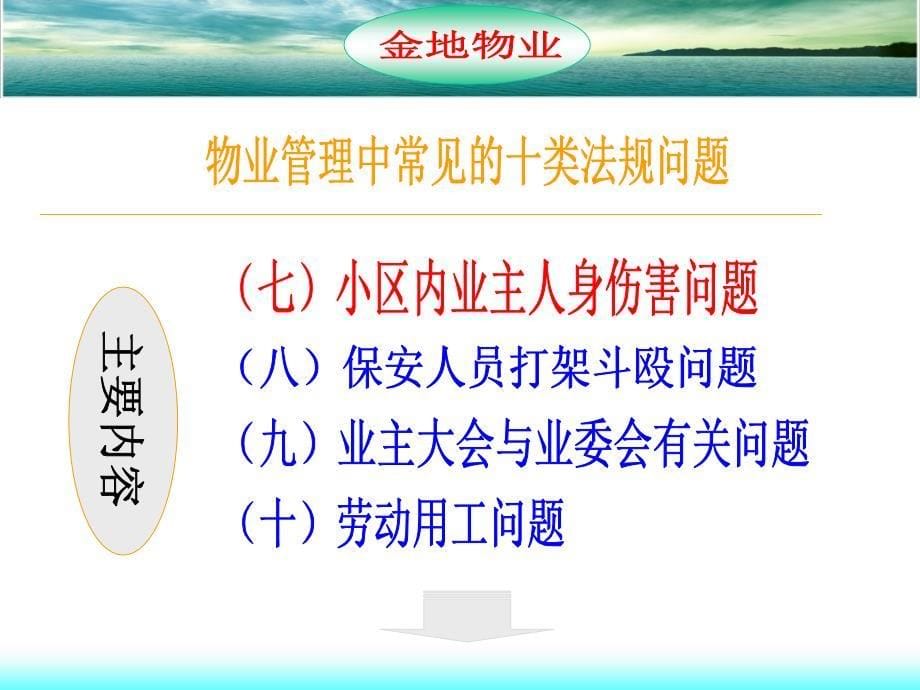 物业公司经营中的法律风险及应对方案三ppt课件_第5页