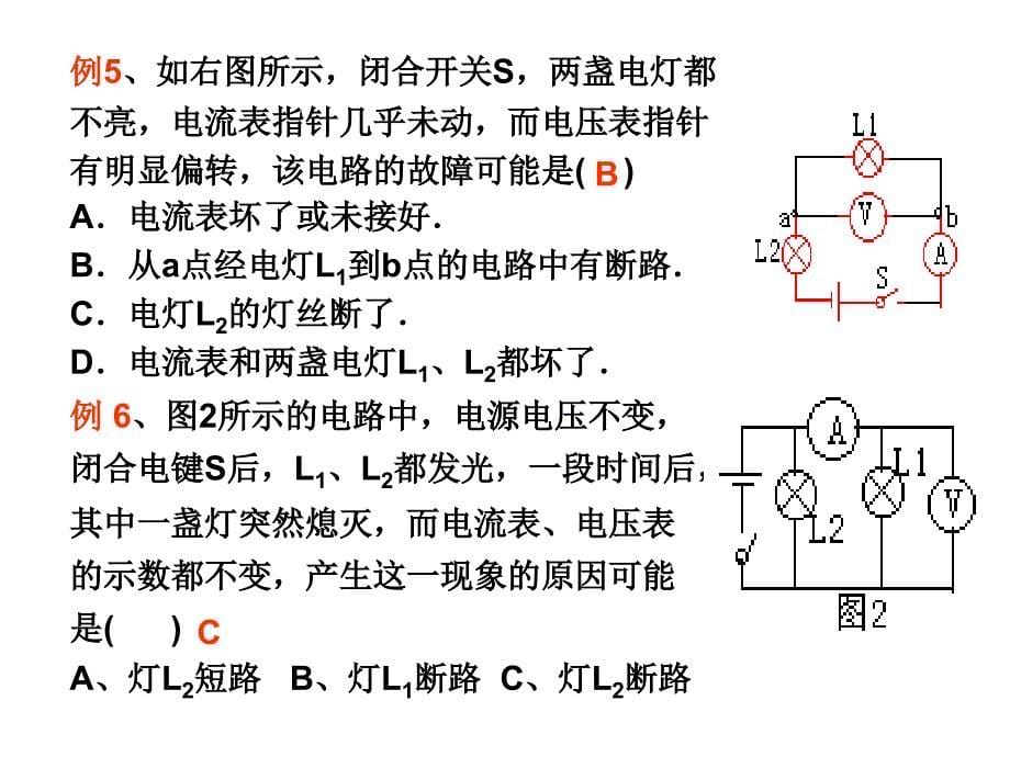 中考物理总复习课件测量小灯泡的电阻安全用电_第5页