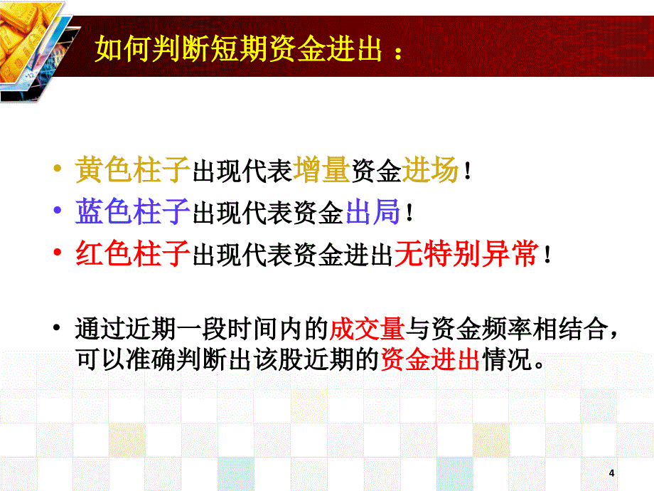 第四讲资金频率在股价各种走势中具体运用_第4页