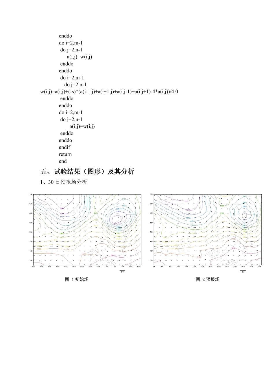 数值天气预报实习报告_第5页