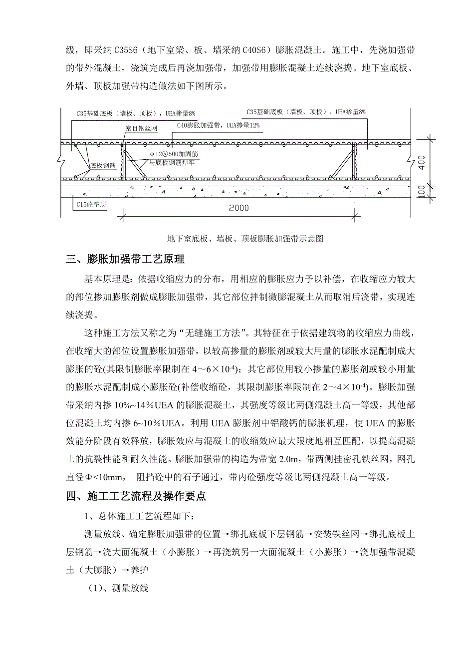 膨胀加强带施工方案_第4页