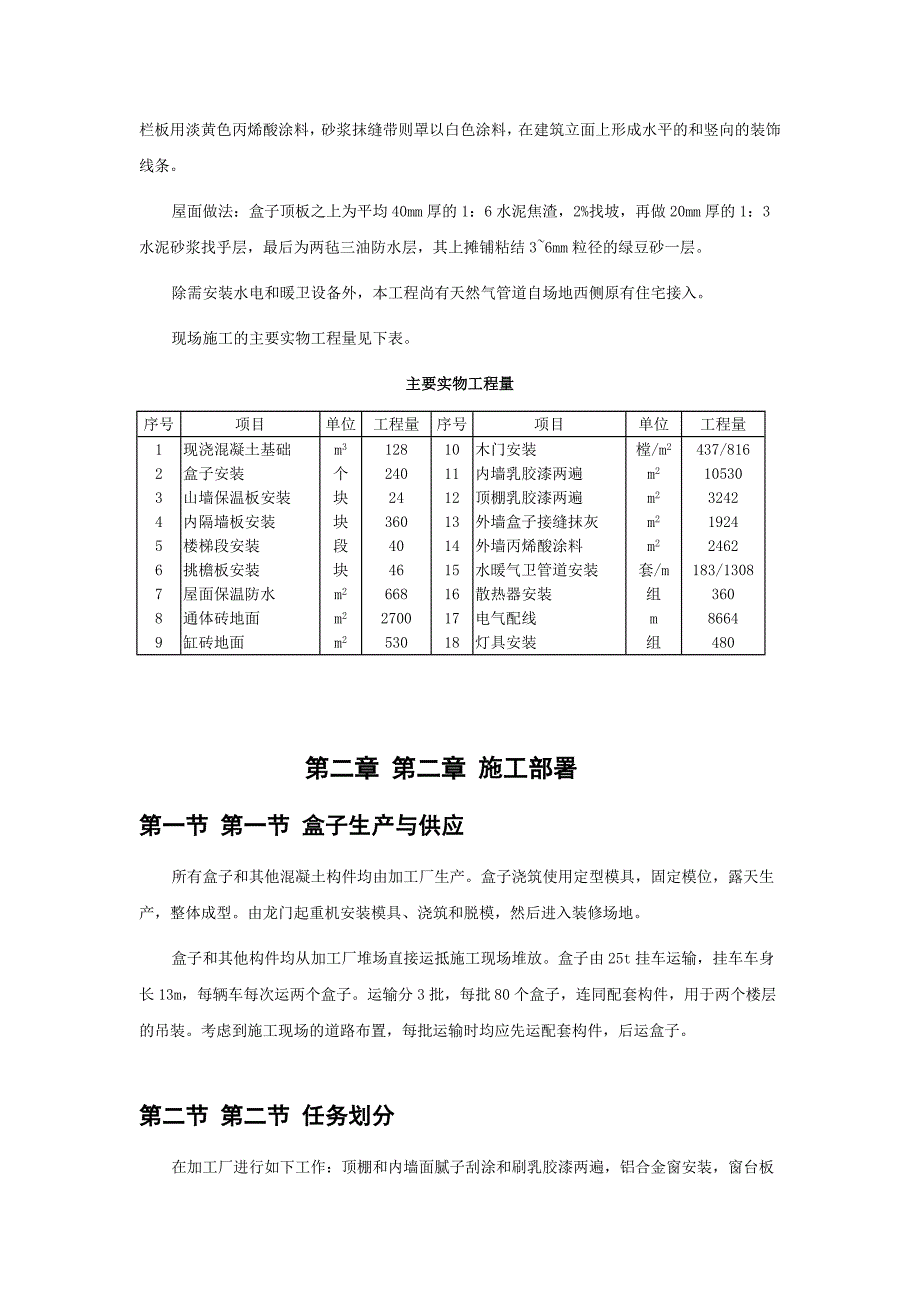 新《施工方案》盒子结构多层住宅楼工程施工组织设计_第4页