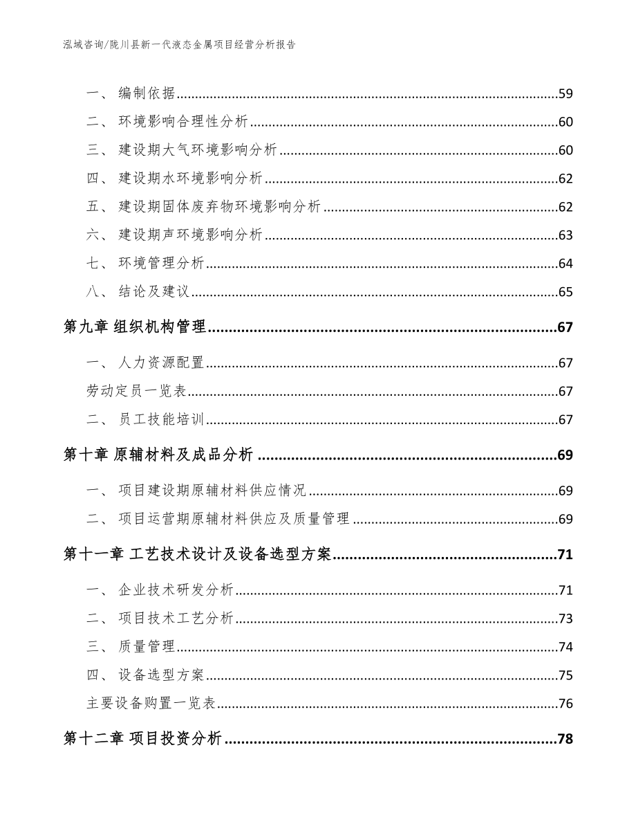 陇川县新一代液态金属项目经营分析报告_第4页