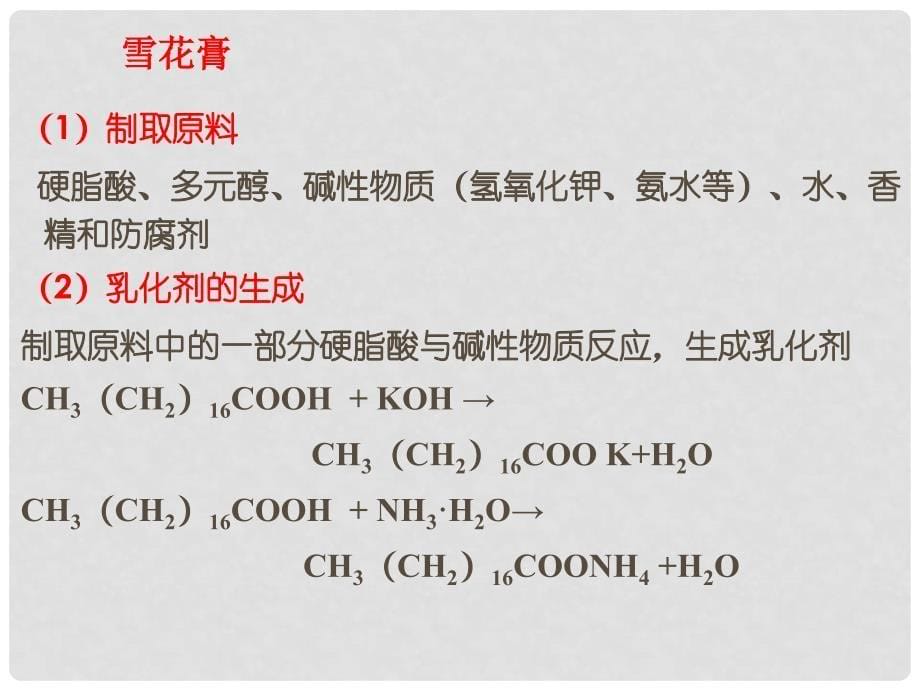 高中化学 主题5 正确使用化学品 5.3 选用适宜的化妆品课件 鲁教版选修1_第5页