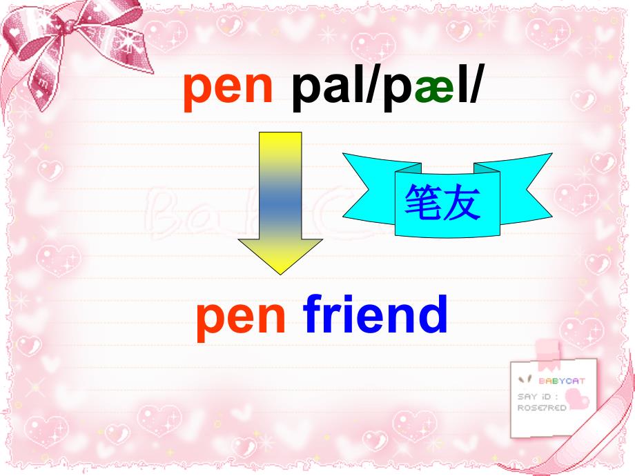 新2014新版PEP小学英语六年级上册Unit4_I_have_a_penpal第一课时课件_第2页