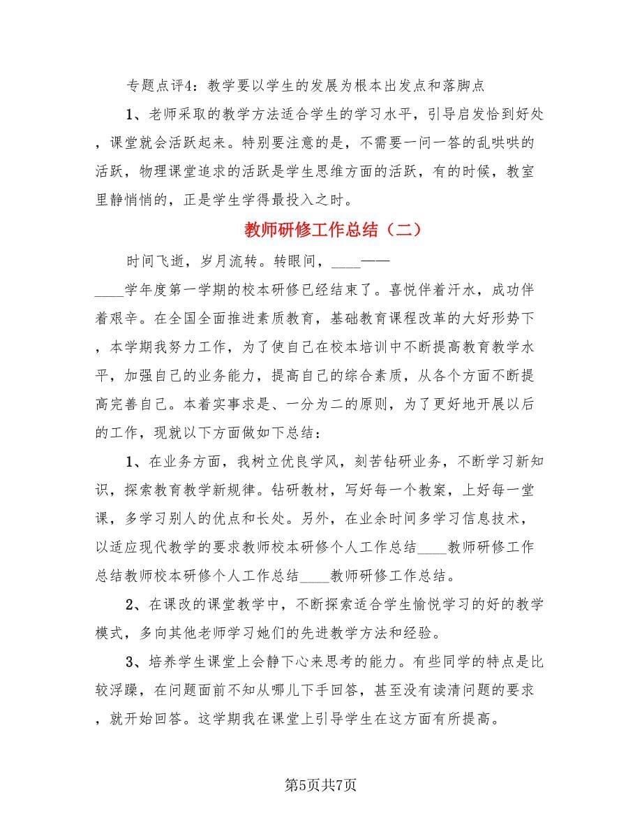 教师研修工作总结（三篇）.doc_第5页