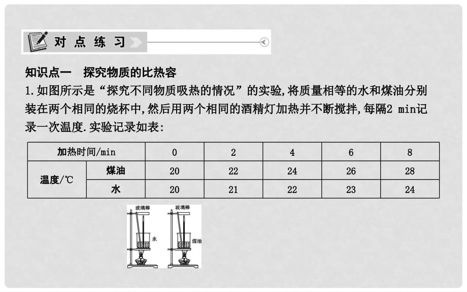 九年级物理上册 12.3 研究物质的比热容课件 （新版）粤教沪版_第3页