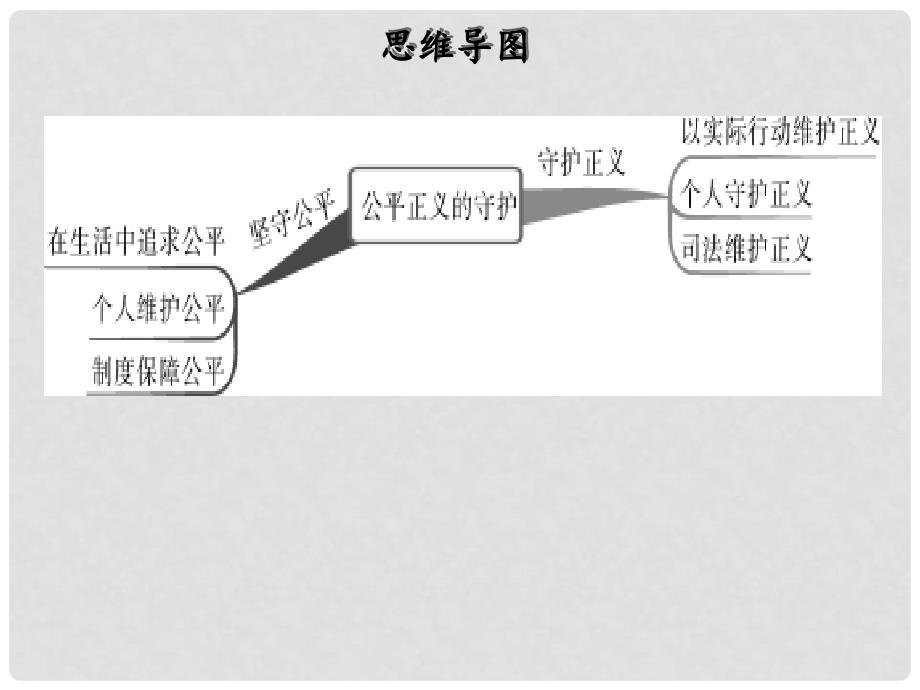 八年级道德与法治下册 第四单元 崇尚法治精神 第八课 维护公平正义 第2框 公平正义的守护习题课件 新人教版_第2页