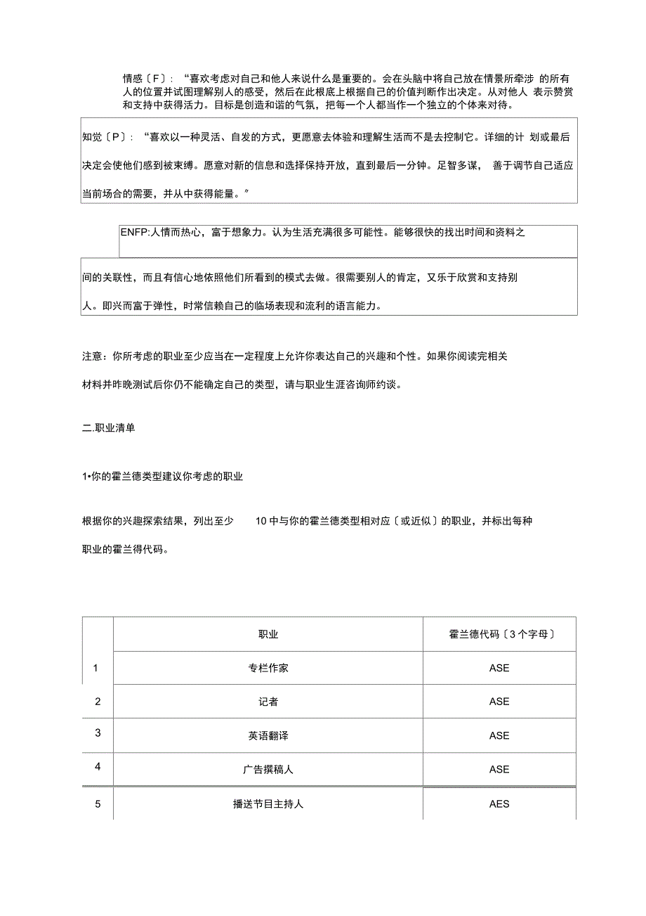 我的生涯规划档案(范例)_第2页