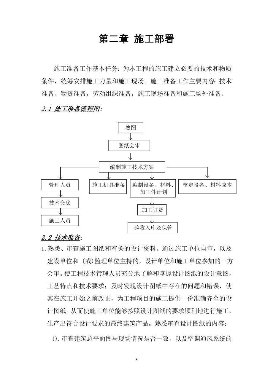 高层医院外科病房楼通风空调施工组织设计#北京_第3页