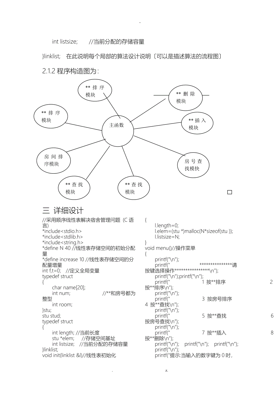 技术交底大全报告-宿舍管理查询系统_第4页