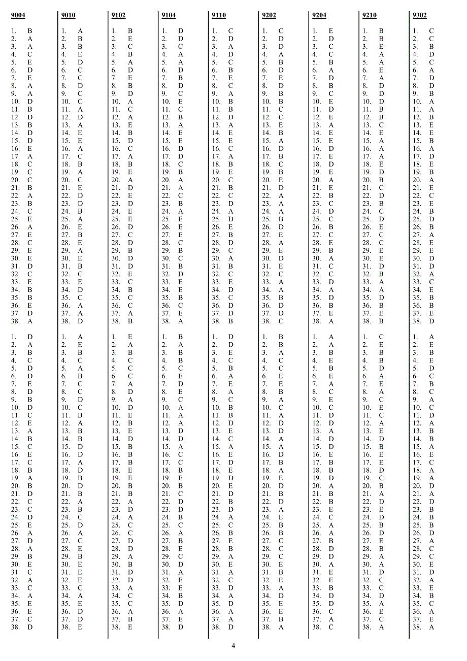 GRE真题总答案.doc_第4页