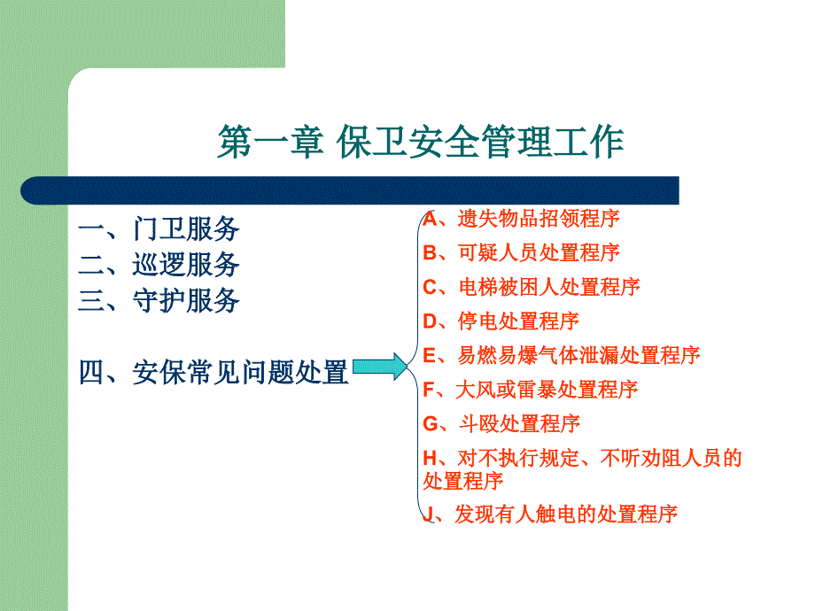 保安管理服务安保工作及消防安全培训课件_第3页