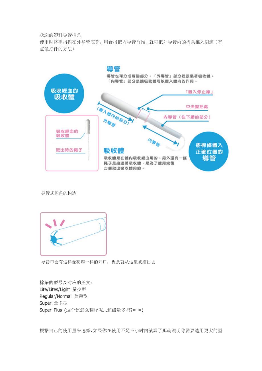 大尺度科普贴,如何正确使用棉条_第3页