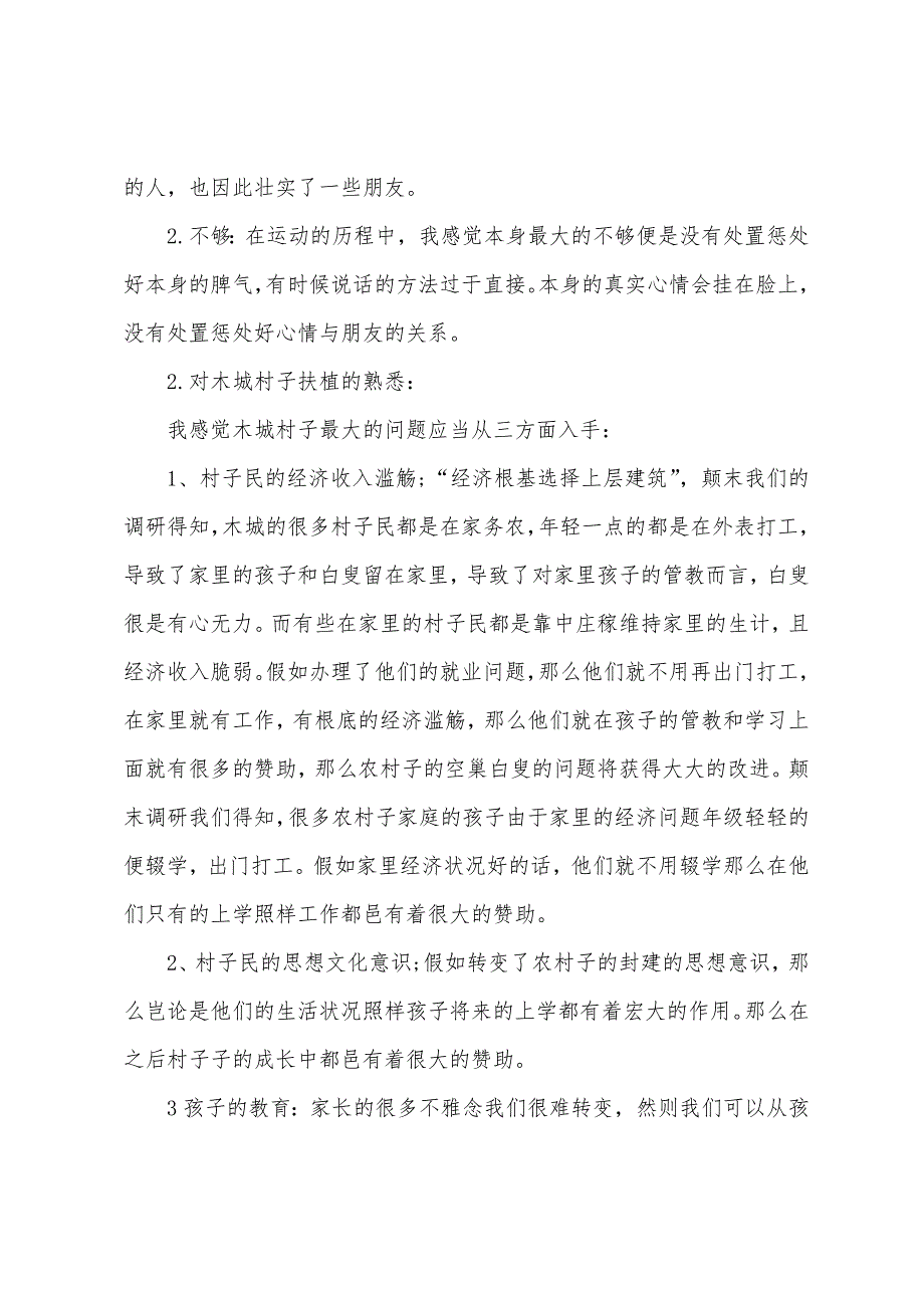 乡村子共建支队队员个人工作总结与反思.docx_第3页