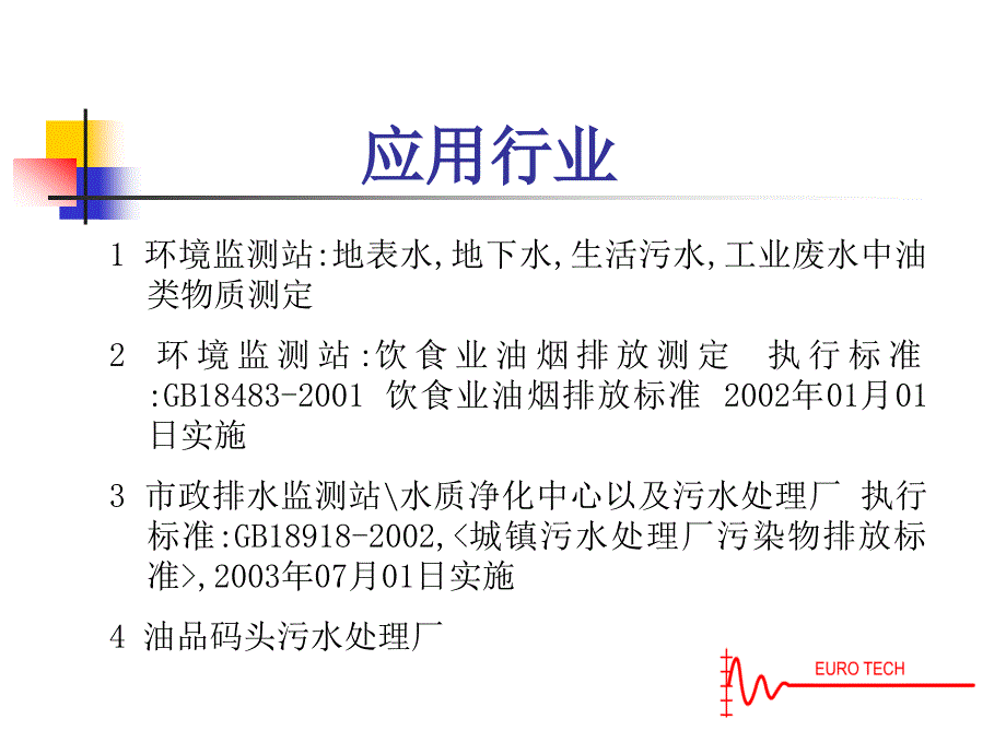 ET1200型水中油份浓度分析仪PPT课件_第2页