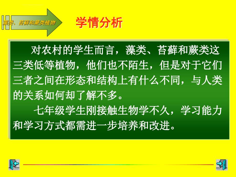 初中生物藻类苔藓和蕨类植物PPT课件_第3页