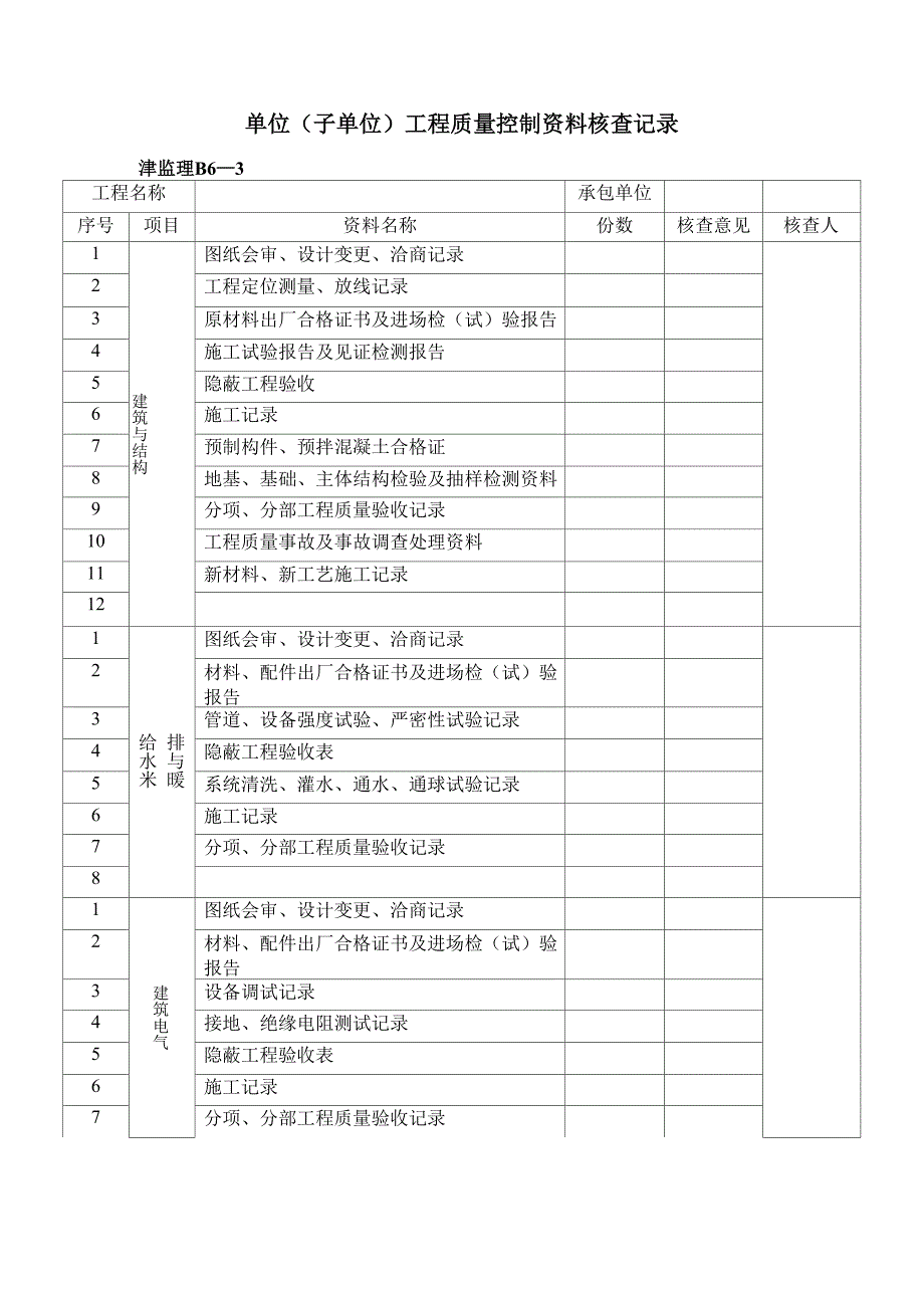 监理预验收表格_第4页