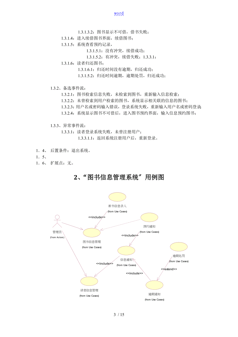 图书管理系统(用例图、类图、时序图)_第3页