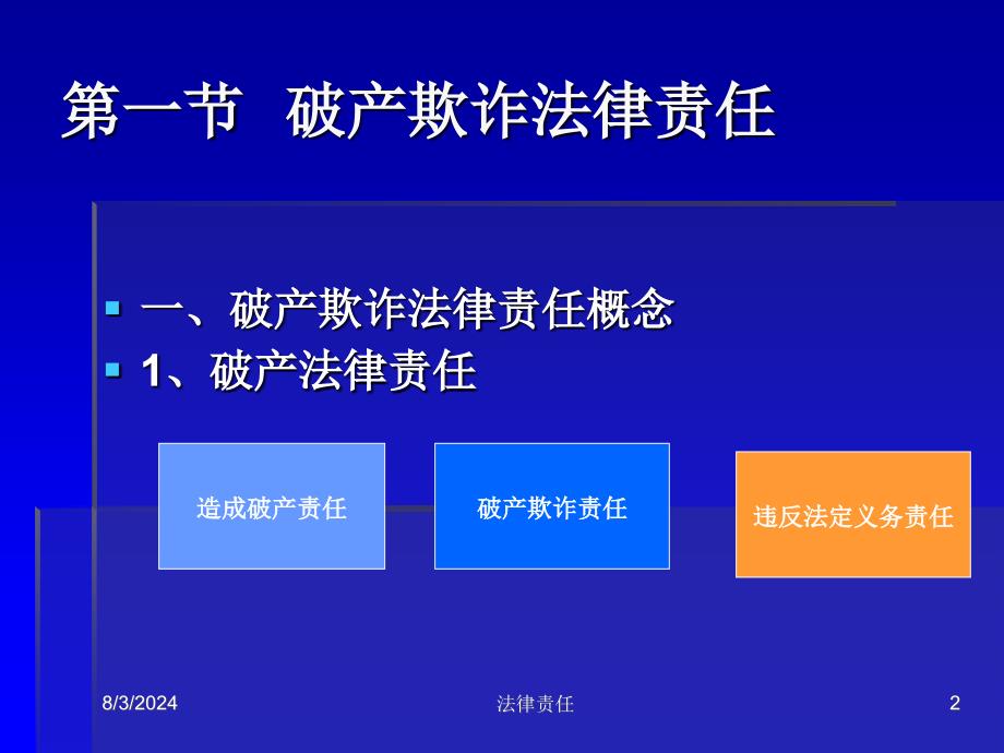 破产法课件：第八章 破产欺诈法律责任_第2页