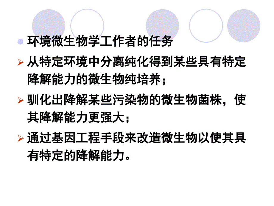 农药及其它危险性化合物的微生物降解_第3页