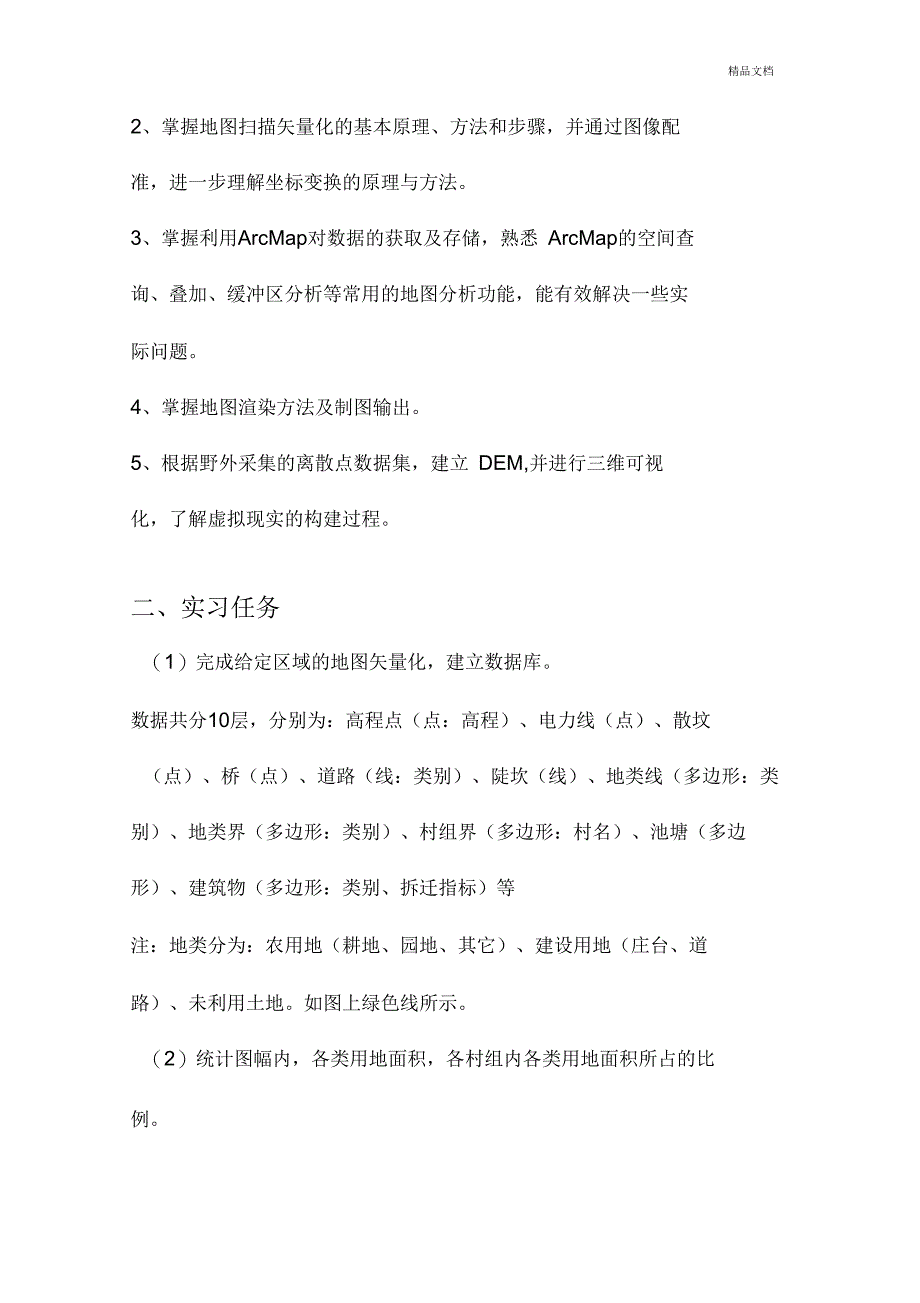 ArcGIS实习报告_第2页