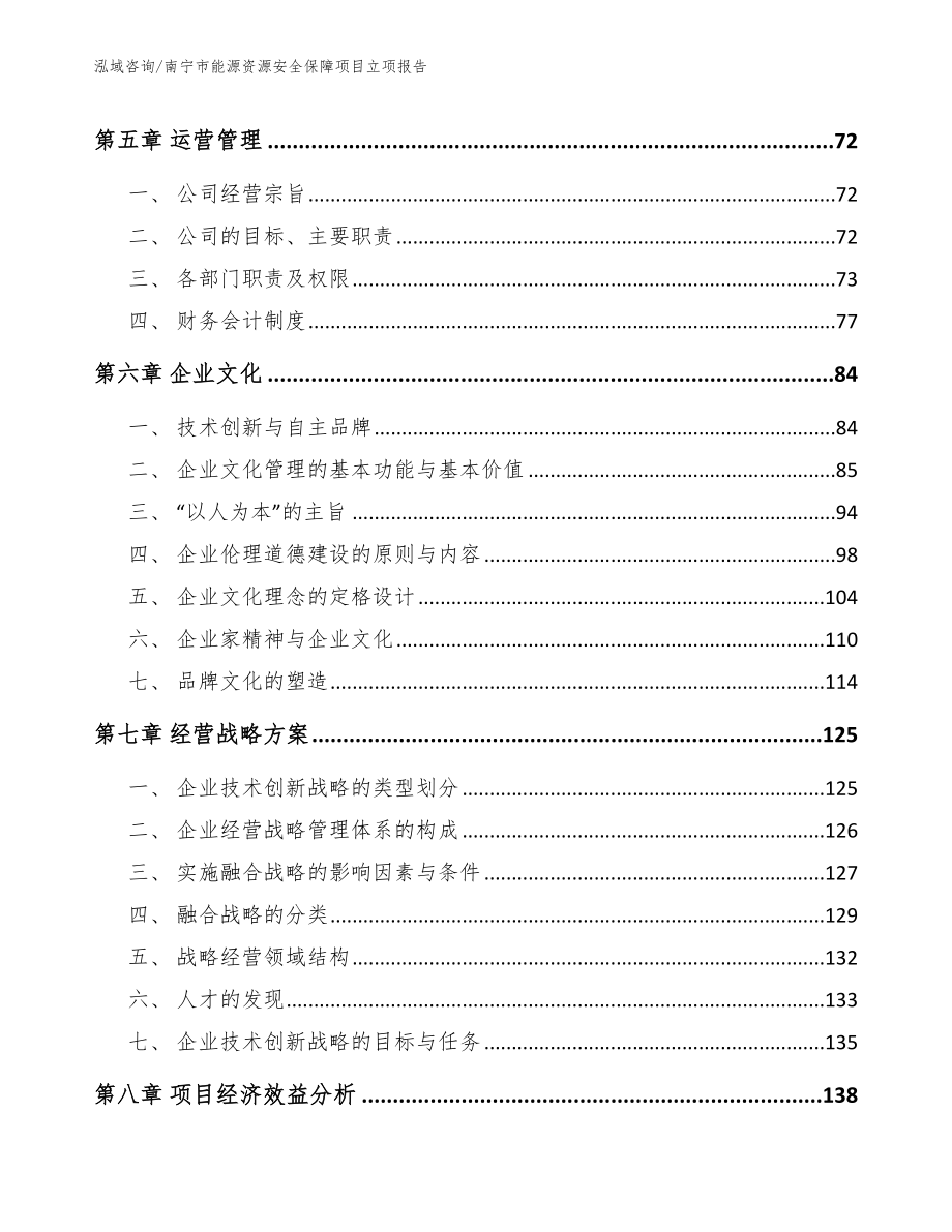 南宁市能源资源安全保障项目立项报告_范文_第4页