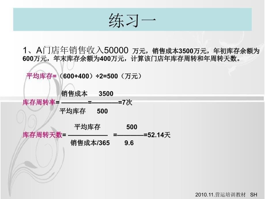 超市商品库存管理-精品课件_第5页