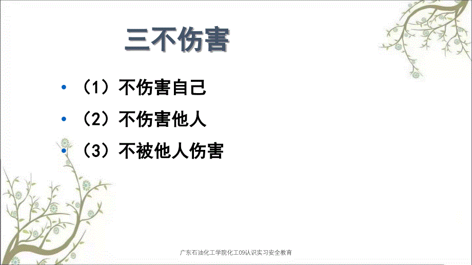 广东石油化工学院化工09认识实习安全教育PPT课件_第4页