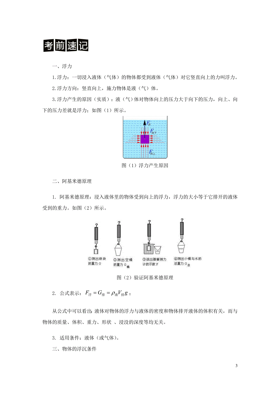 （决胜中考）中考物理 分类解读与强化训练 专题十五 浮力计算题（含解析） 新人教版.doc_第3页