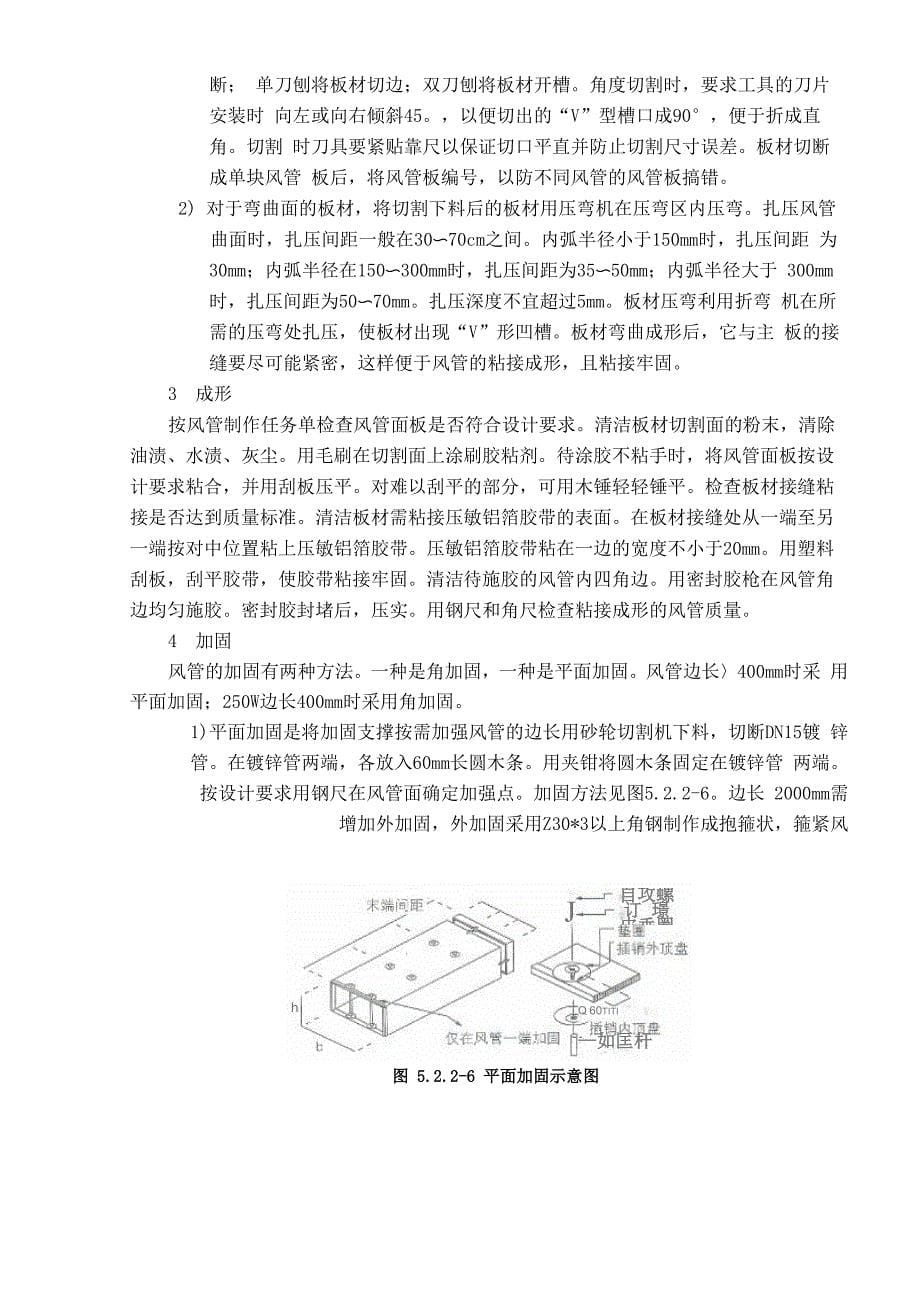 复合风管施工方案_第5页