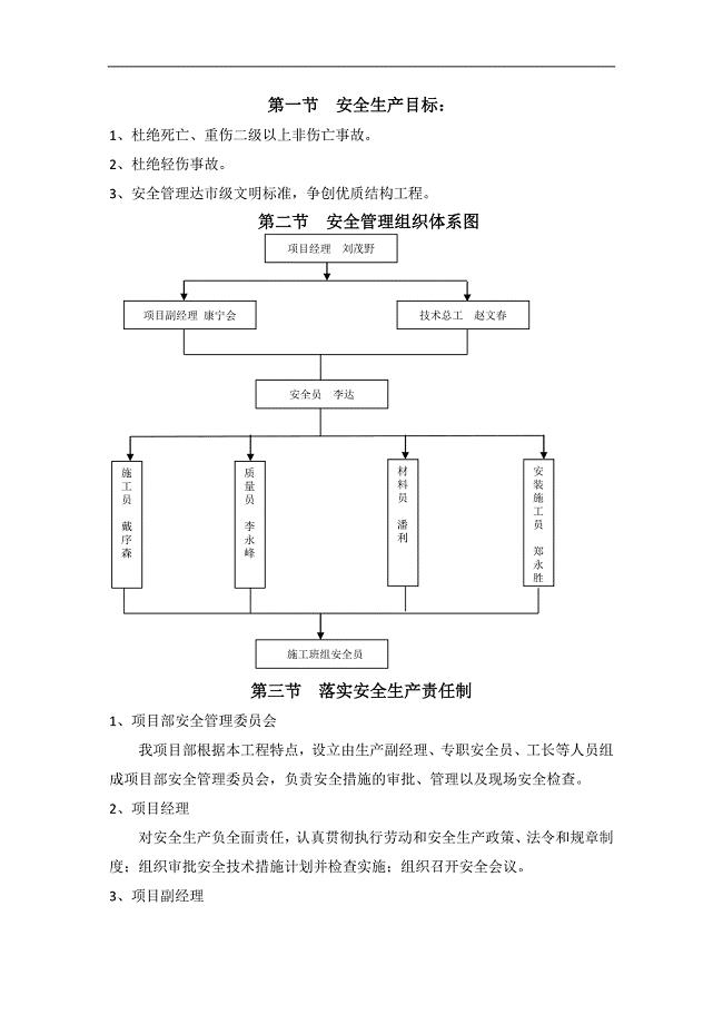 安全管理体系方案