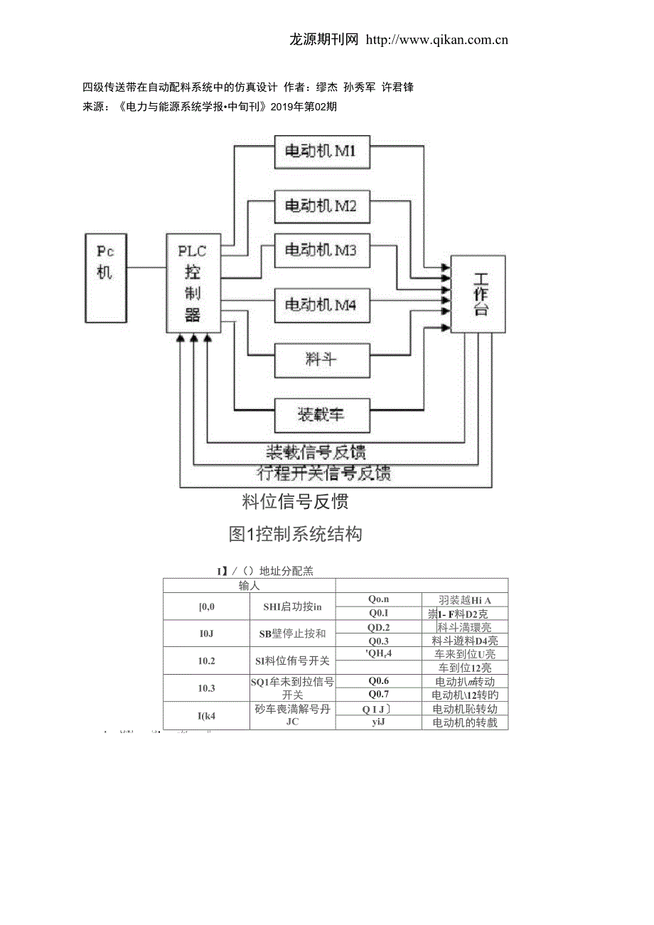 四级传送带在自动配料系统中的仿真设计_第1页