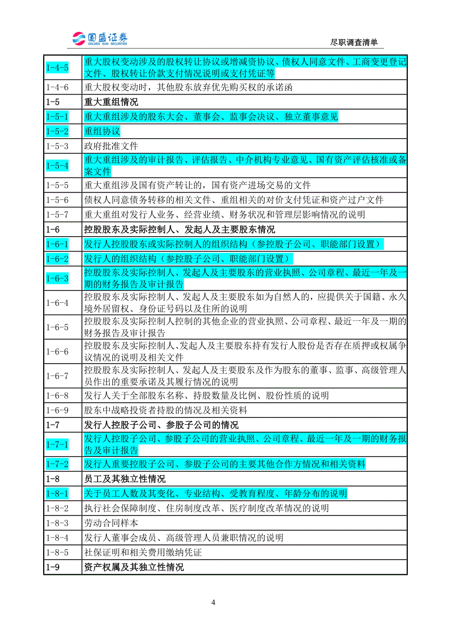 上市公司公司尽职调查清单.doc_第4页