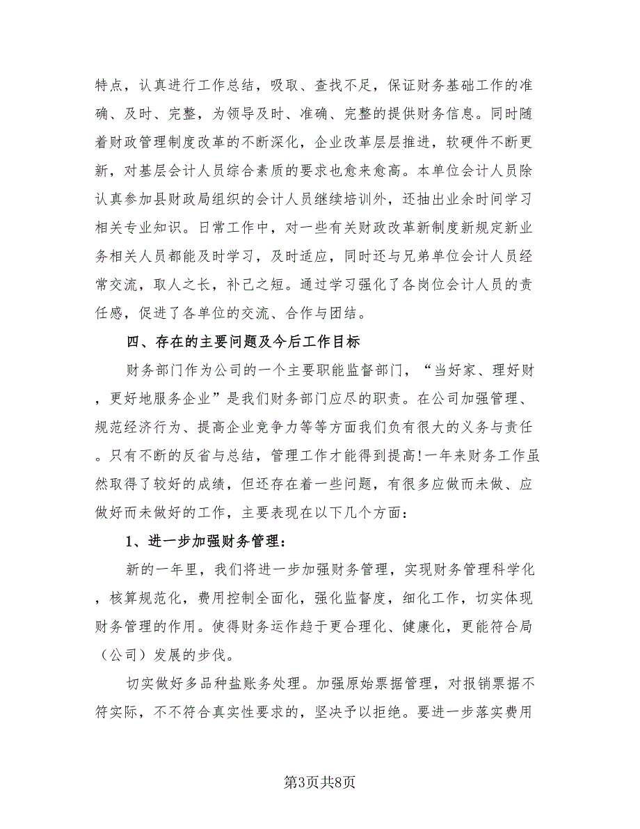 财务人员年终总结模板（3篇）.doc_第3页