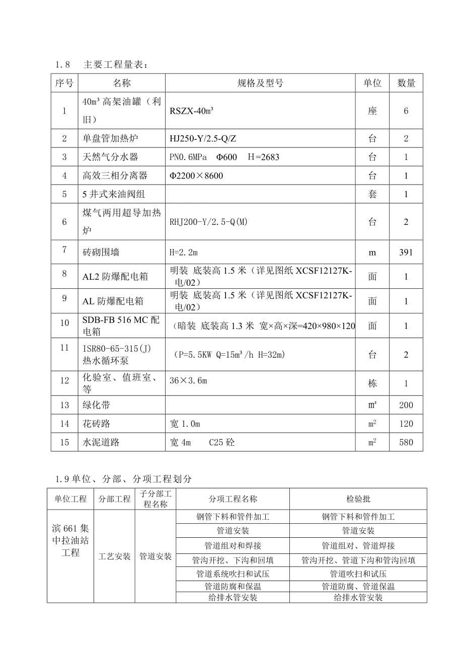 东胜精攻滨南公司滨66集中拉油站工程施工组织设计_第5页