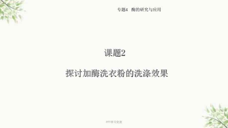 探讨加酶洗衣粉的洗涤效果公开课课件_第4页