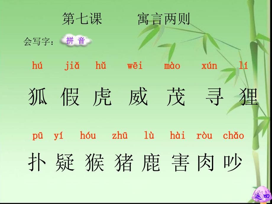 7-寓言两则狐假虎威课件_第3页