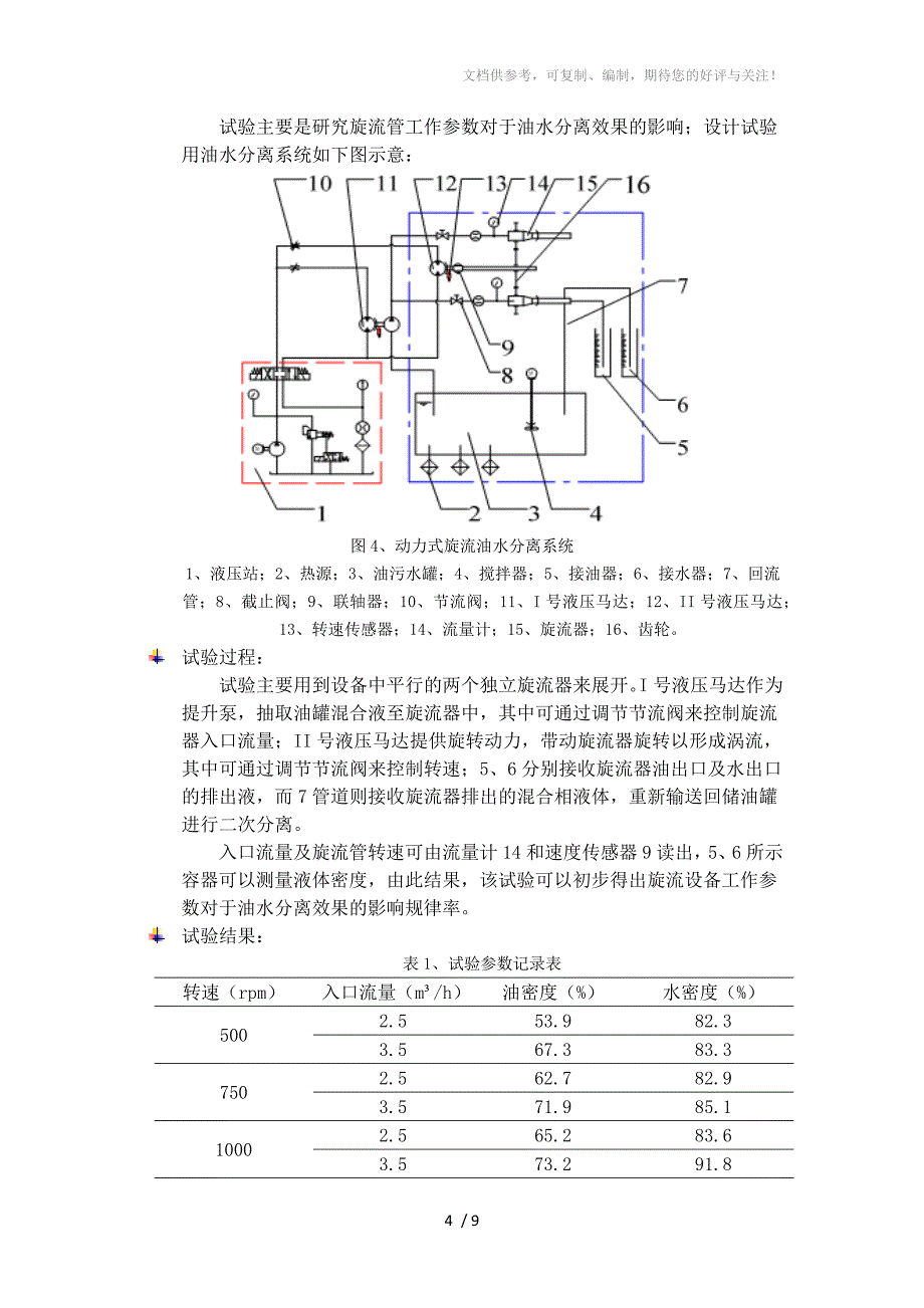 含油污水处理系统及试验研究_第4页