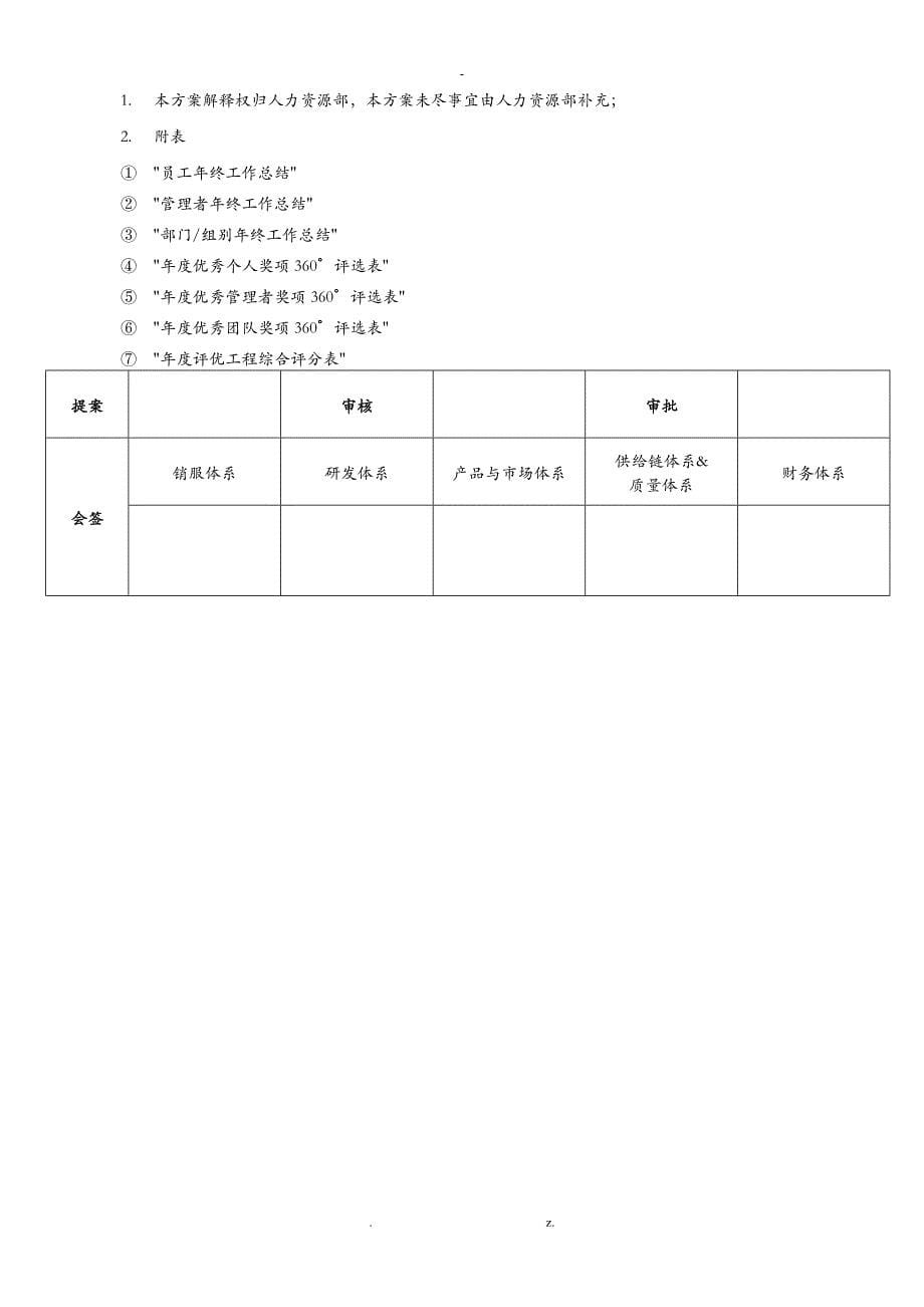 公司年度评优方案及对策全面_第5页