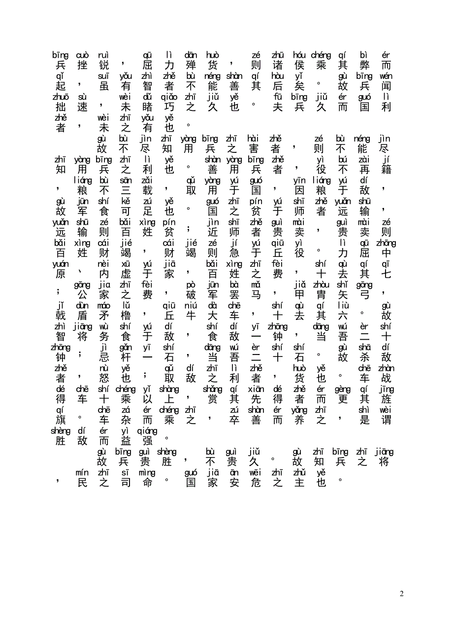 上拼音版大字《孙子兵法》.doc_第3页