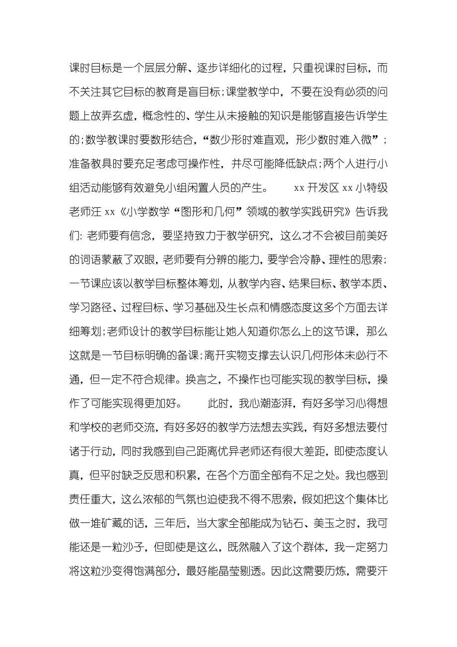 青年老师助力研修培训总结_第5页