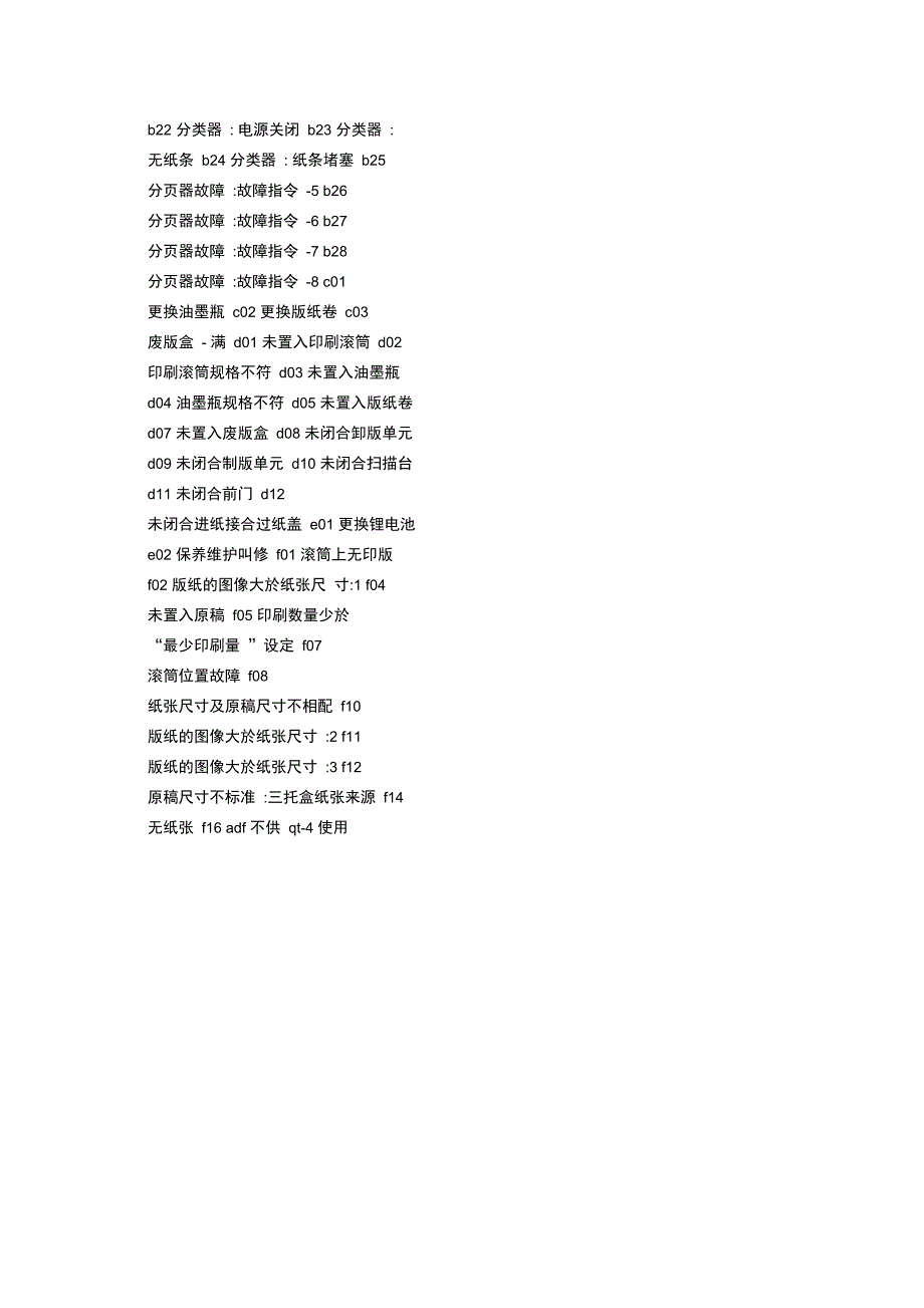理想RP一体机故障代码_第3页