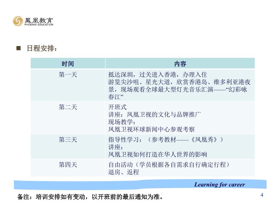 暑期赴香港凤凰卫视学习培训项目介绍_第4页