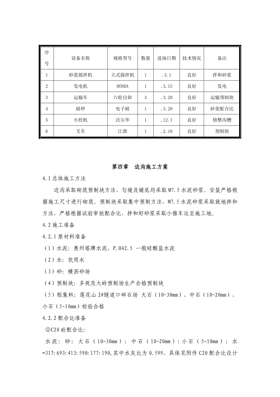 路面边缘排水综合项目工程首件综合项目施工专项方案.doc_第4页