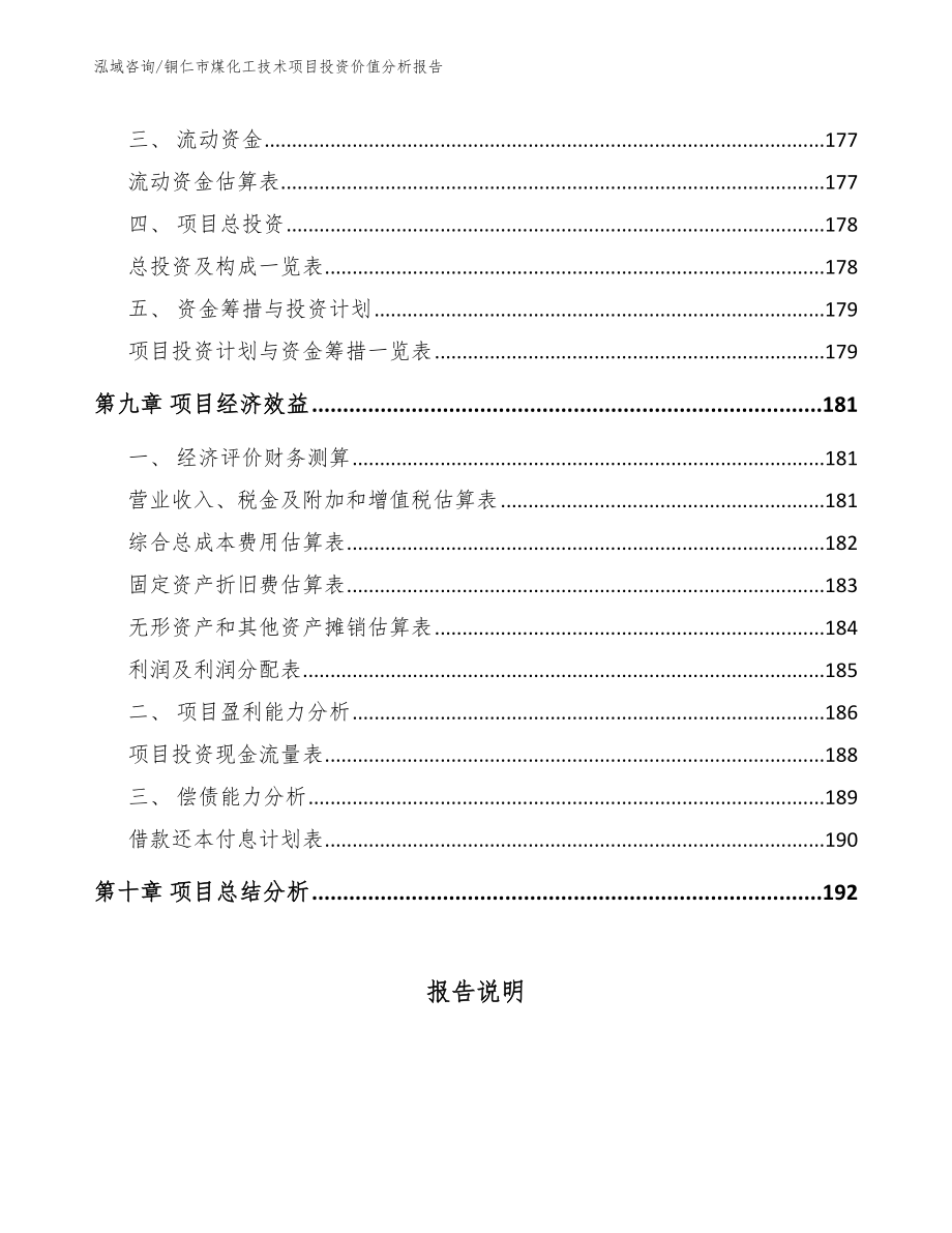 铜仁市煤化工技术项目投资价值分析报告（参考模板）_第4页