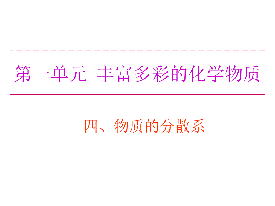 高中化学物质分散系苏教版必修一课件_第1页